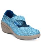 Bare Traps Kassie Stretch Mary Jane Wedges Women's Shoes