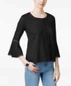 Style & Co. Bell Sleeve Top, Only At Macy's