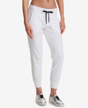 Dkny Sport Velour Drawstring Jogger Pants