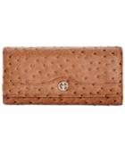 Giani Bernini Ostrich Embossed Receipt Manager Wallet, Created For Macy's