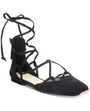Nine West Zoona Lace-up Flats Women's Shoes