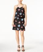 Cece By Cynthia Steffe Floral-print Popover Dress