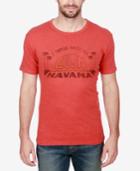 Lucky Brand Men's Cuba Havana Graphic-print Cotton T-shirt