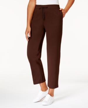 Karen Scott Petite Soft Pull-on Pants, Created For Macy's