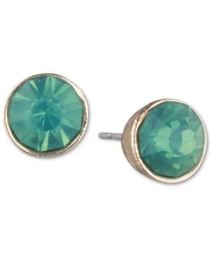 Lonna & Lilly Gold-tone Green Stud Earrings