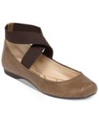Jessica Simpson Mandalaye Elastic Ballet Flats Women's Shoes