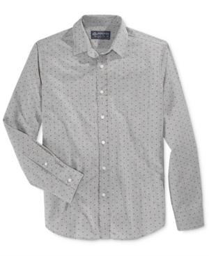 American Rag Men's Maurice Dot-print Long-sleeve Shirt, Only At Macy's