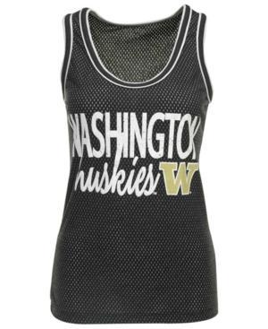 Step Ahead Women's Washington Huskies Binocular Mesh Tank Top