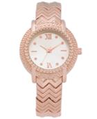 Charter Club Women's Rose Gold-tone Bracelet Watch 34mm, Created For Macy's