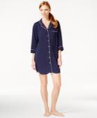 Tommy Hilfiger Polka-dot-print Boyfriend Sleep Shirt