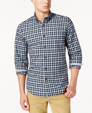 Tommy Hilfiger Men's Classic-fit Button-down Check Shirt