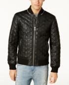 Guess Men's Star-quilted Bomber Jacket