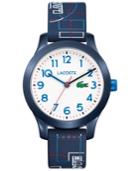 Lacoste Kid's 12.12 Blue Silicone Strap Watch 32mm