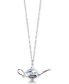 Disney Aladdin Lamp Pendant Necklace In Sterling Silver