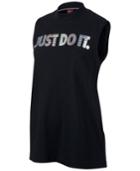 Nike Cotton Hologram Logo Mock-neck Tank Top