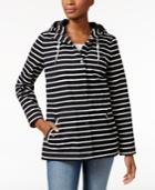 Charter Club Striped Anorak Jacket, Only At Macy's
