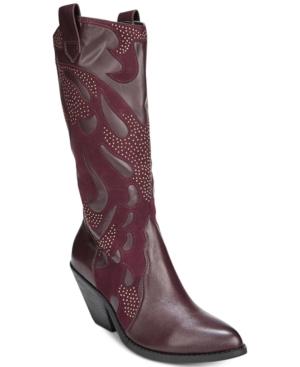 Carlos By Carlos Santana Axel Studded Western Boots Women's Shoes