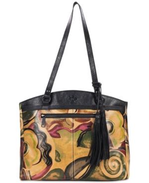Patricia Nash Milano Graffiti Poppy Satchel