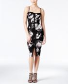 Material Girl Juniors' Printed Bodycon Midi Dress, Only At Macy's
