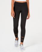 Freshman Juniors' Mesh-inset Leggings