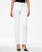 Nydj Sylvia Ripped White Wash Boyfriend Jeans