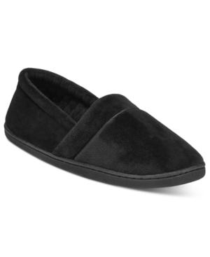 Charter Club Microvelour Memory Foam Slippers, Created For Macy's