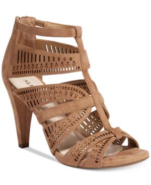 Alfani Women's Chloey Cutout Dress Sandals, Created For Macy's Women's Shoes