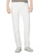 Calvin Klein Slim-straight White Jeans