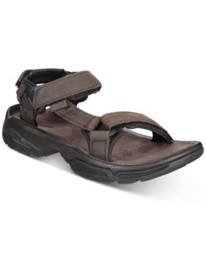 Teva Men's Terra Fi 4 Water-resistant Leather Sandals Men's Shoes