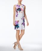 Calvin Klein Floral-print Shift Dress