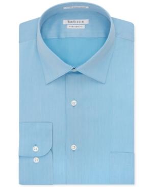 Van Heusen Big And Tall Solid Herringbone Dress Shirt