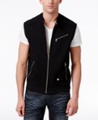 Inc International Concepts Men's Zippered Moto Vest, Only At Macy's