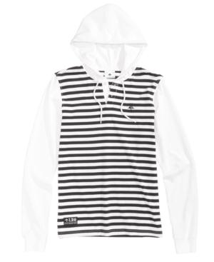 Lrg Men's Striped Hoodie
