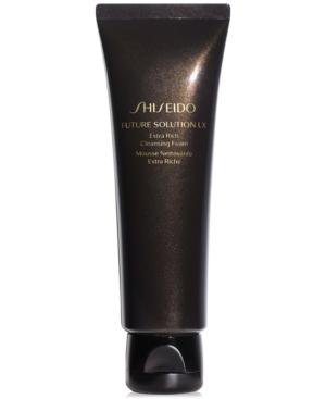 Shiseido Future Solution Lx Extra Rich Cleansing Foam, 4.7-oz.