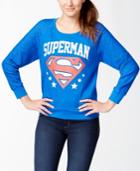 Bioworld Juniors' Superman Graphic Sweatshirt