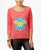 Warner Bros Juniors' Wonder Woman Vintage Graphic T-shirt