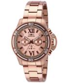 Invicta Men's Chronograph Specialty Diver Rose Gold-tone Stainless Steel Bracelet Watch 46mm 15060