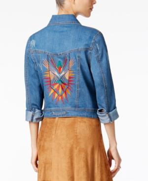 Fair Child Embroidered Denim Jacket