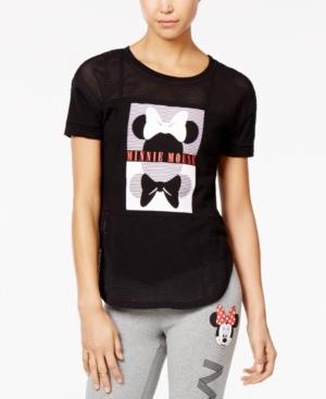 Disney Juniors' Minnie Mesh Graphic T-shirt