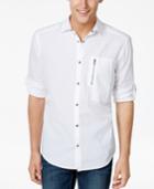 Inc International Concepts Men's Textured Ripstop Shirt, Only At Macy's