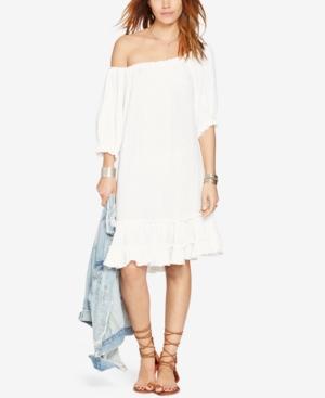 Denim & Supply Ralph Lauren Ruffled Gauze Dress