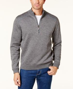 Tommy Bahama Men's Flipsider Half-zip Pima Cotton Sweater