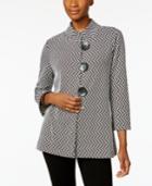 Jm Collection Printed Jacket, Only At Macy's