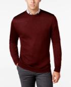 Ryan Seacrest Distinction Men's Contrast-shoulder Sweater, Only At Macy's