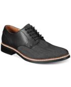 Bar Iii Men's Jake Denim Plain Toe Oxfords, Created For Macy's Men's Shoes