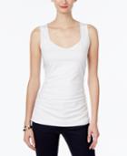 Inc International Concepts Ruched Tank Top, Only At Macy's