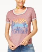 Hybrid Juniors' Wild Spirit Graphic T-shirt