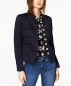 Tommy Hilfiger Tulip-detail Utility Jacket, Created For Macy's