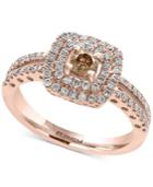 Effy Diamond Ring (3/4 Ct. T.w.) In 14k Rose Gold