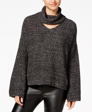 Bcx Juniors' Cowl-neck V-cutout Top